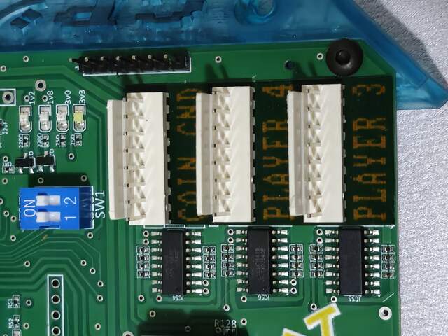 Conector para Player 3 e 4 (modelo "KK" 8 pinos)